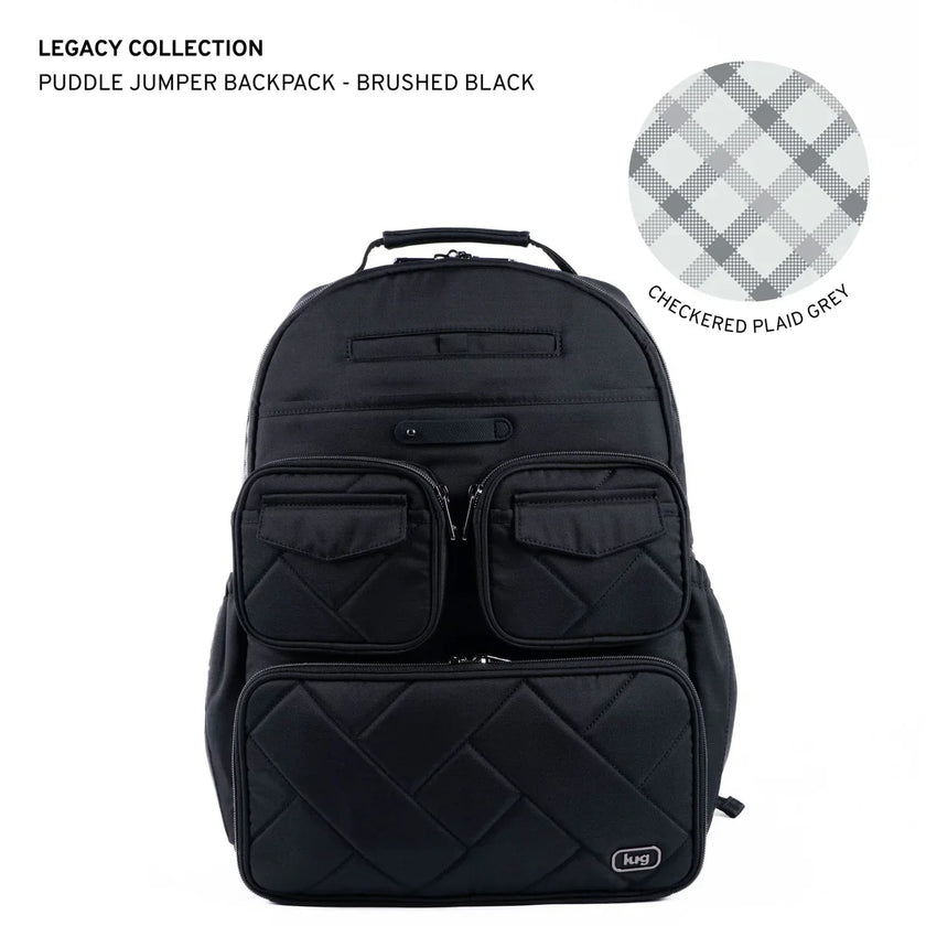 Sac à dos Puddle Jumper de la collection Legacy de LUG - Sac quotidien élégant et durable.