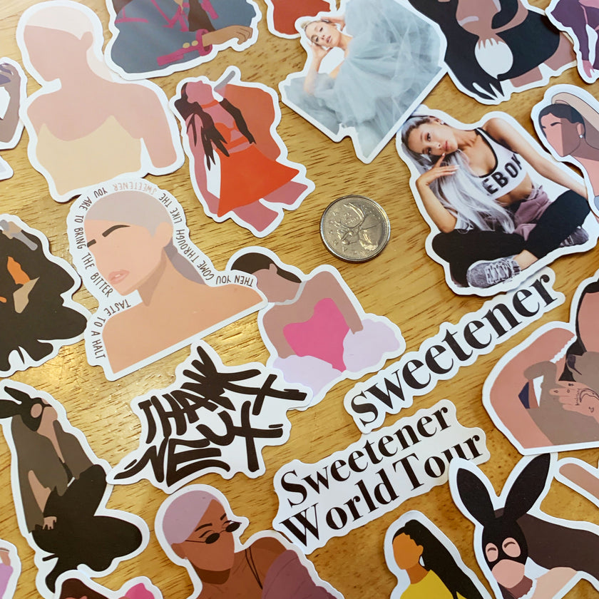 Ariana Grande Sticker Set