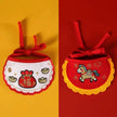 Fortune Blessing Chinese New Year Pet Bib | Dog & Cat Lunar Accessory