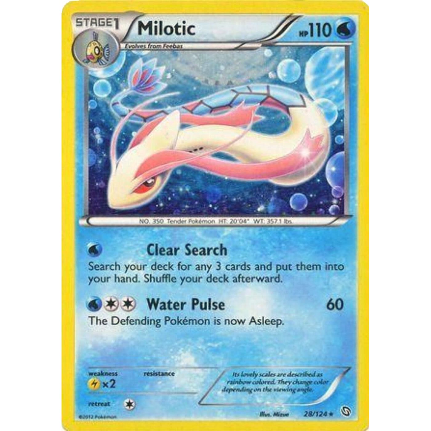 Milotic - 28/124 (Cosmos Holo) (028/124) (BLE)