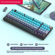 98-Key Wireless Bluetooth Mechanical Keyboard – Triple-Mode Gaming & Office | 30 Styles