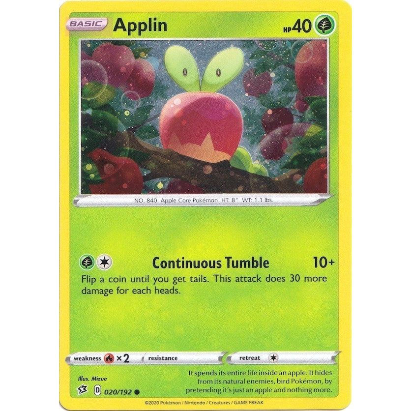 Applin - 020/192 (Cosmos Holo) (020/192) (BLE)