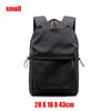 Plain Oxford Nylon Water resistant Backpack for Teens