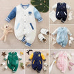 Baby One-piece Spring And Autumn Romper Baseball Uniform cloth