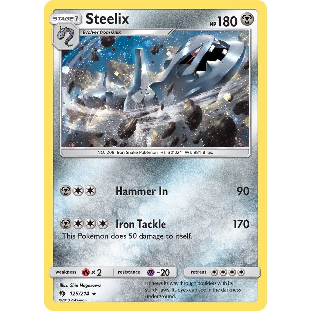 Steelix - 125/214 (Cosmos Holo) (125/214) (BLE)