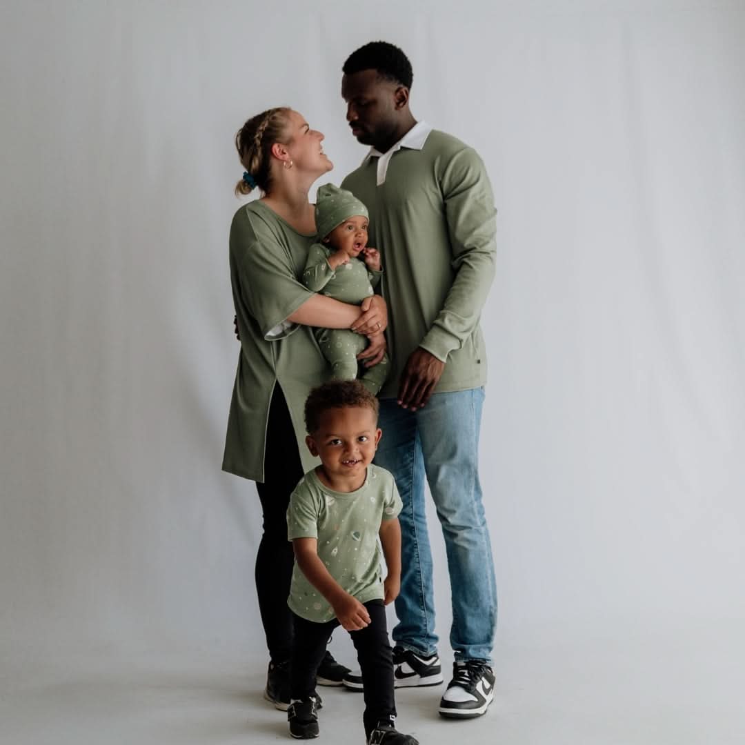 Unisex/Men's Bamboo Rugby Style Shirt | Navy