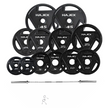 HAJEX Tri Grip Cast Iron Weight Plates
