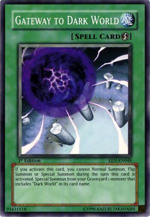 Gateway to Dark World (EEN-EN048) - Elemental Energy 1st Edition