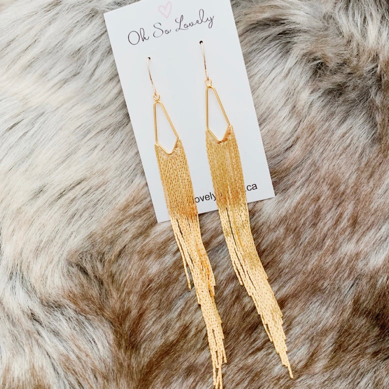 Show Stopper Tassel Earrings