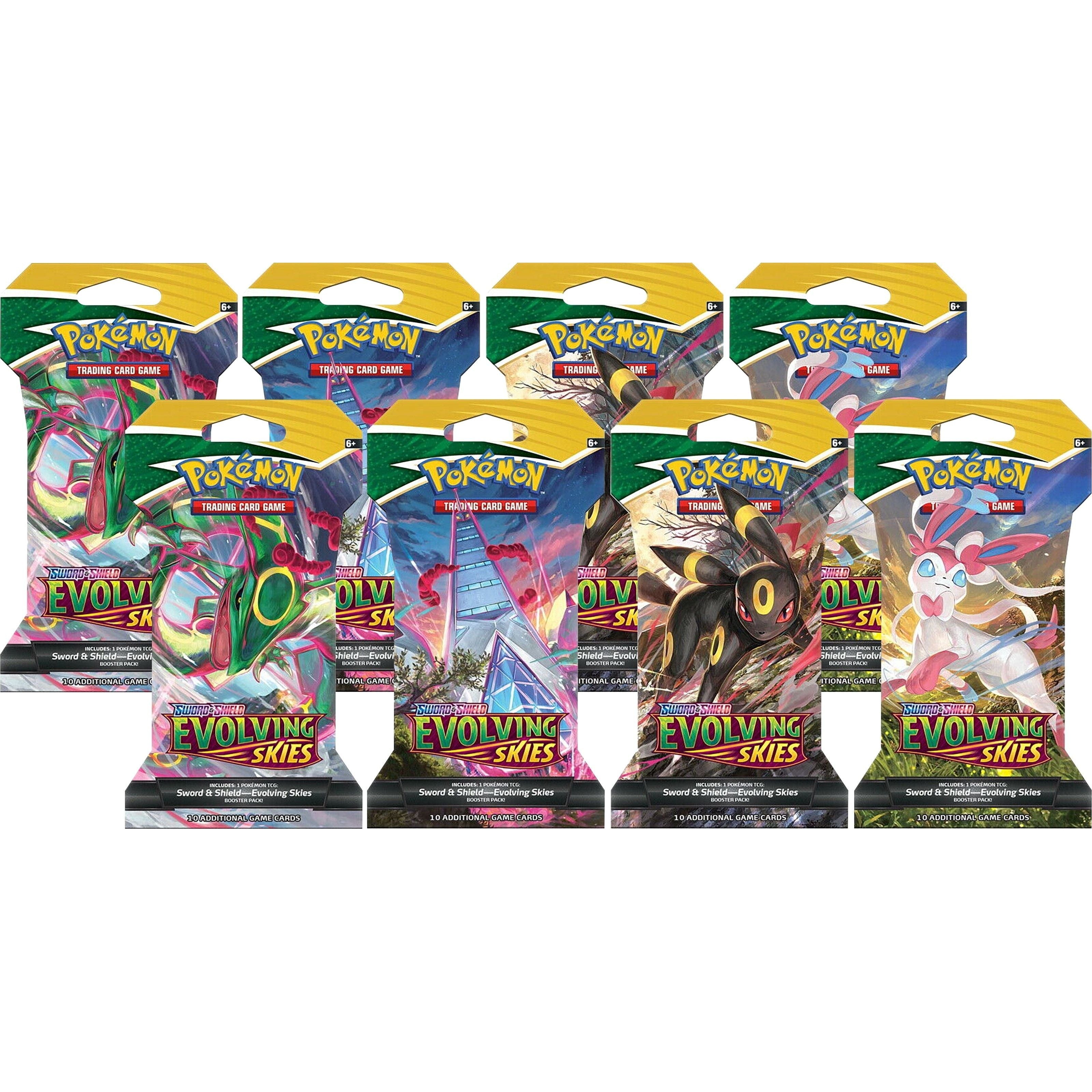Evolving Skies Sleeved Booster Pack Bundle [Set of 8]