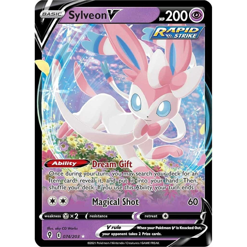Sylveon V (074/203) (SWSH07)
