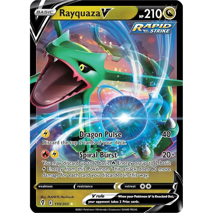 Rayquaza V (110/203) (SWSH07)