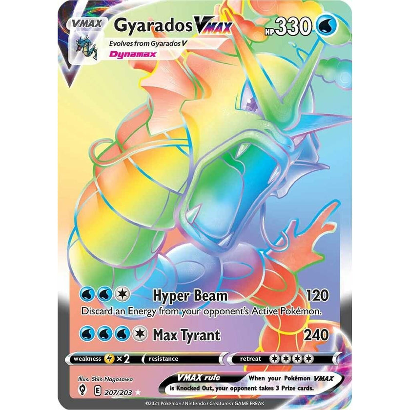 Gyarados VMAX (Secret) (207/203) (SWSH07)