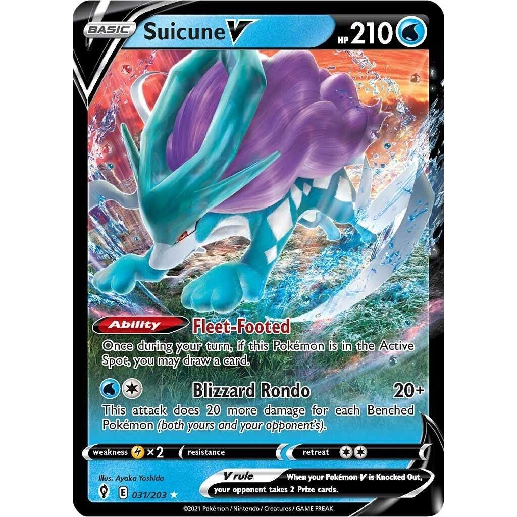 Suicune V (031/203) (SWSH07)