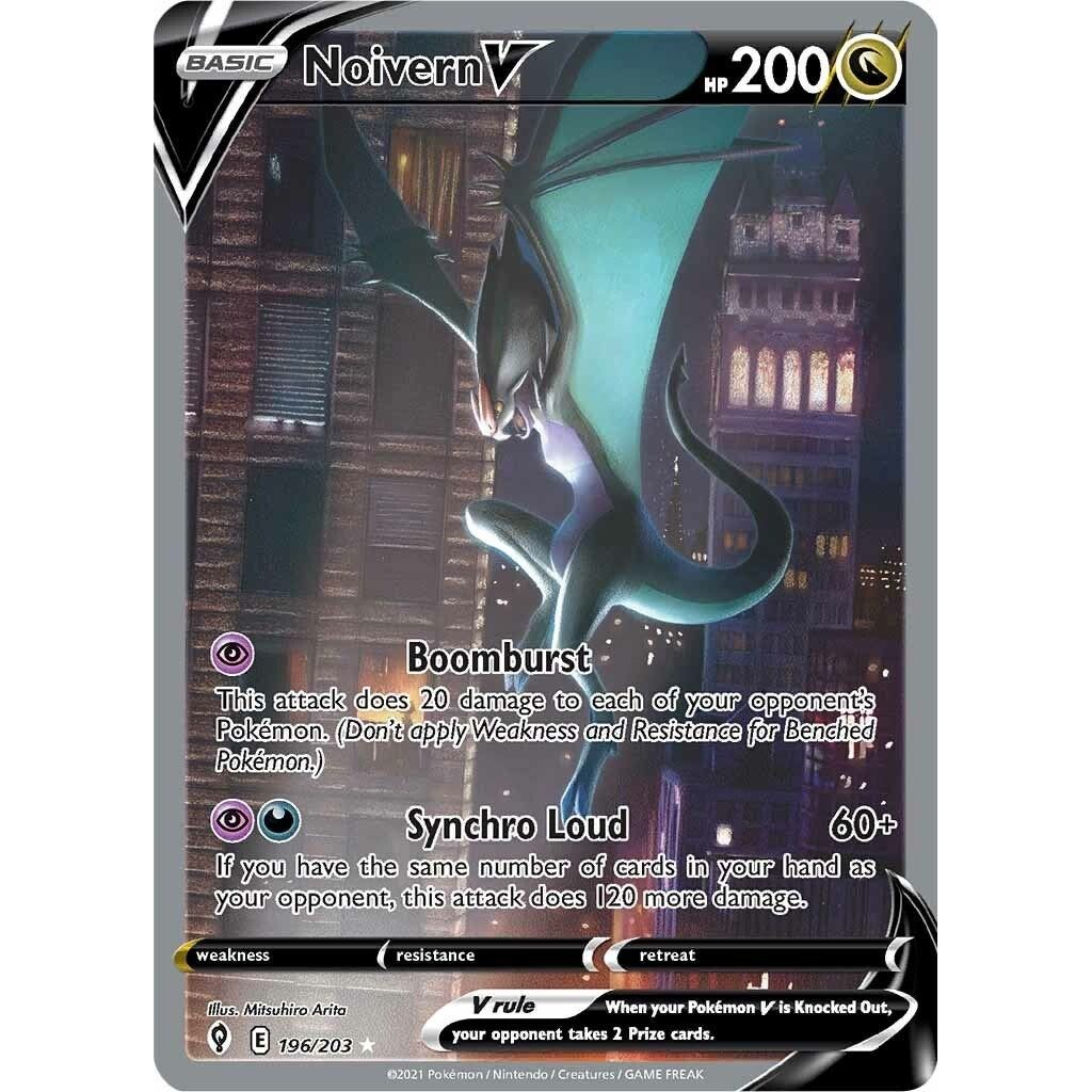 Noivern V (Alternate Full Art) (196/203) (SWSH07)