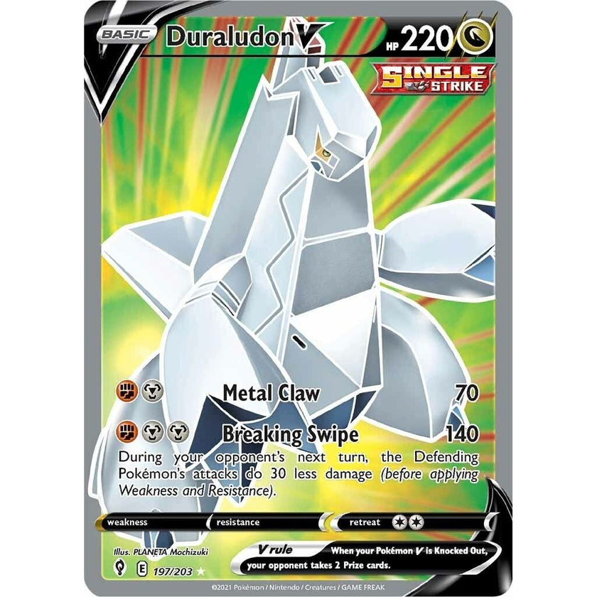 Duraludon V (Full Art) (197/203) (SWSH07)