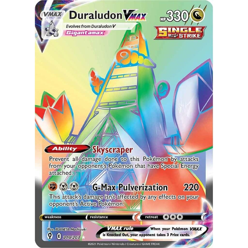 Duraludon VMAX (Secret) (219/203) (SWSH07)