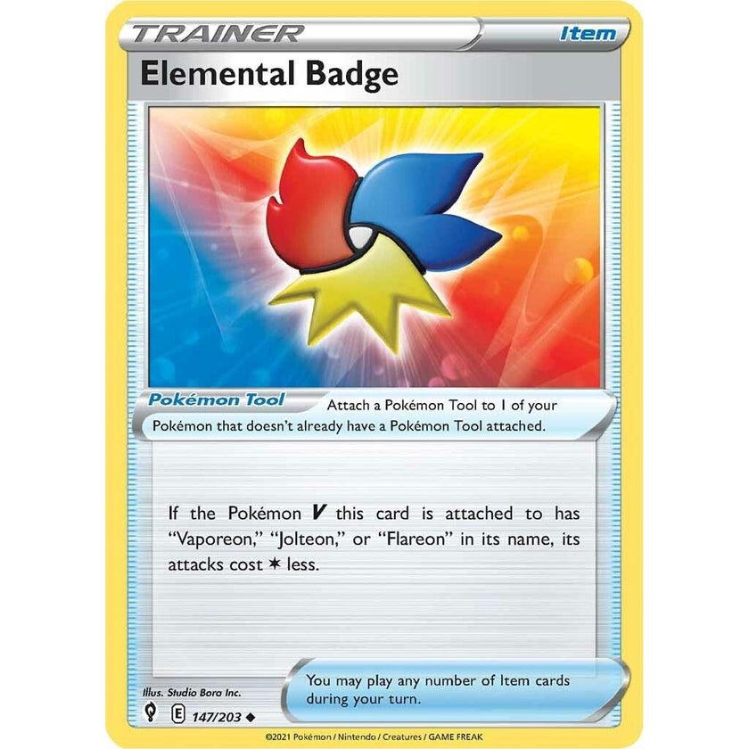Elemental Badge (147/203) (SWSH07)