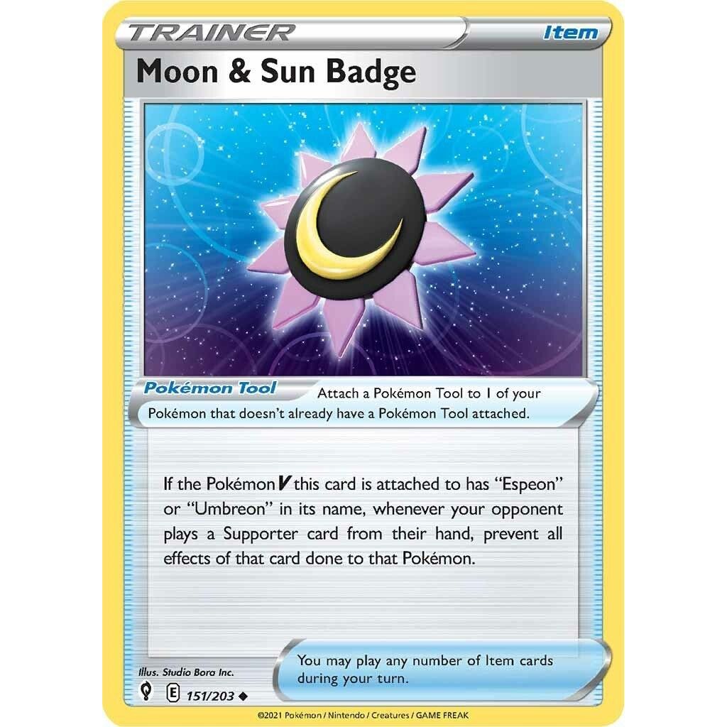 Moon & Sun Badge (151/203) (SWSH07)