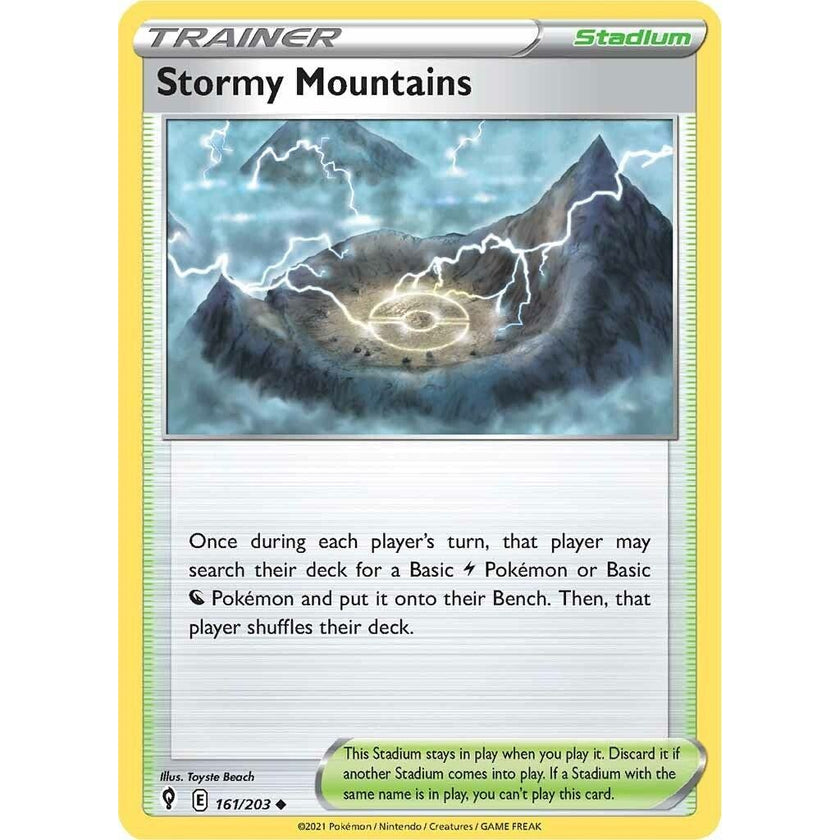 Stormy Mountains (161/203) (SWSH07)