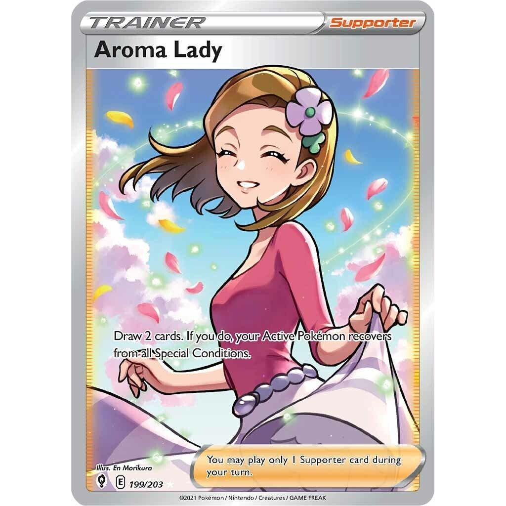 Aroma Lady (Full Art) (199/203) (SWSH07)
