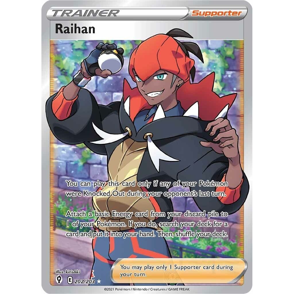 Raihan (Full Art) (202/203) (SWSH07)