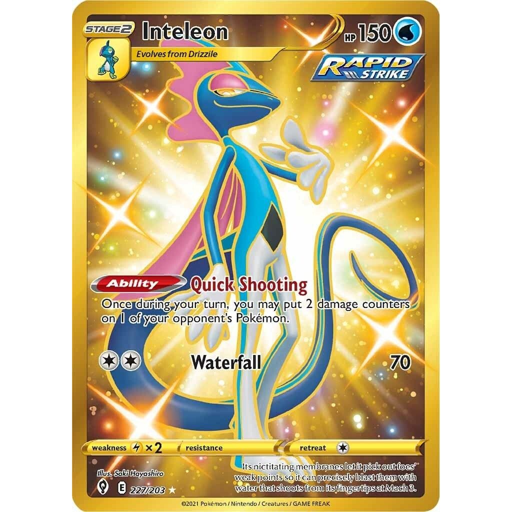Inteleon (Secret) (227/203) (SWSH07)