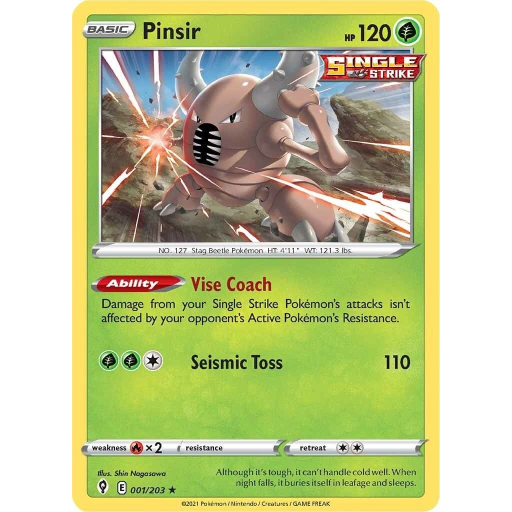 Pinsir (001/203) (SWSH07)