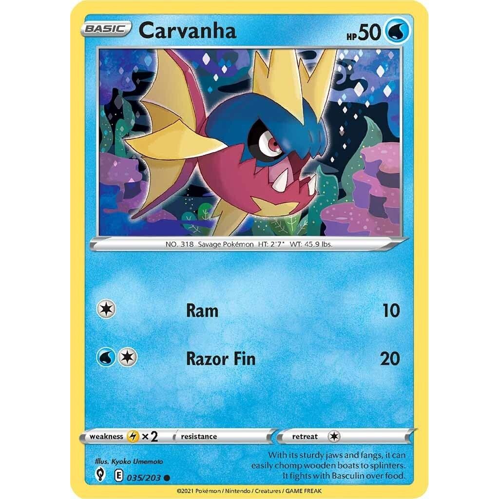 Carvanha (035/203) (SWSH07)