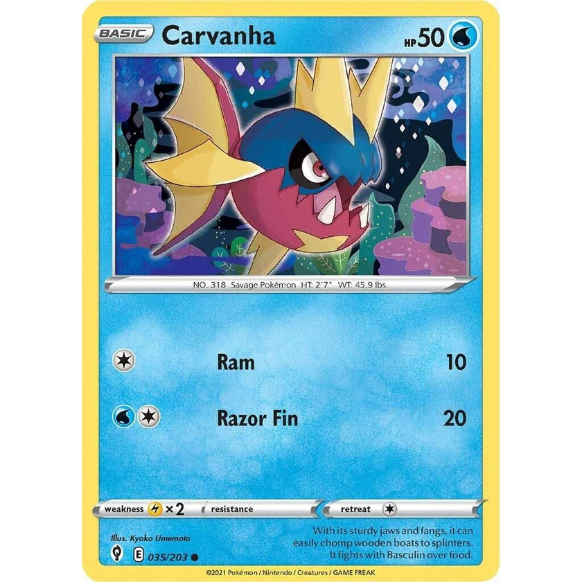 Carvanha (035/203) (SWSH07)