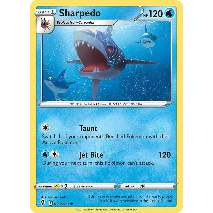 Sharpedo (036/203) (SWSH07)