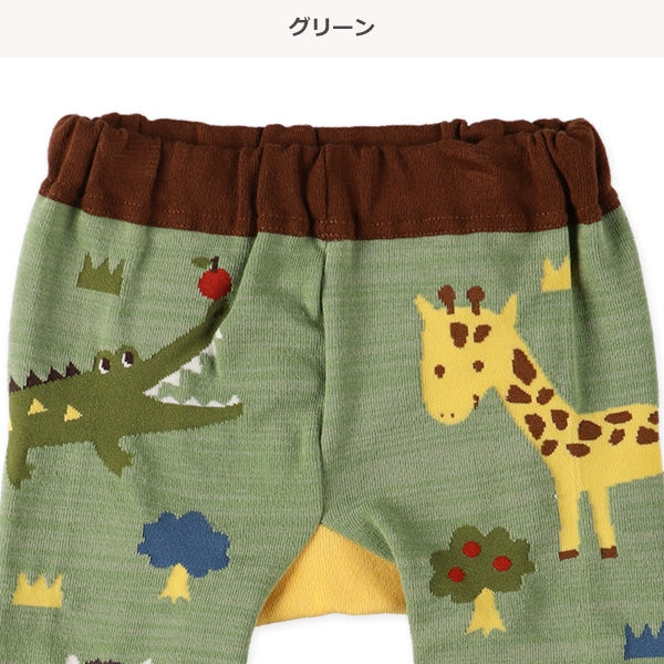 西松屋 ELFINDOLL 丸編みアニマルモチーフサルエルレギンス 正規品