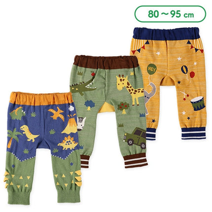 西松屋 ELFINDOLL 丸編みアニマルモチーフサルエルレギンス 正規品