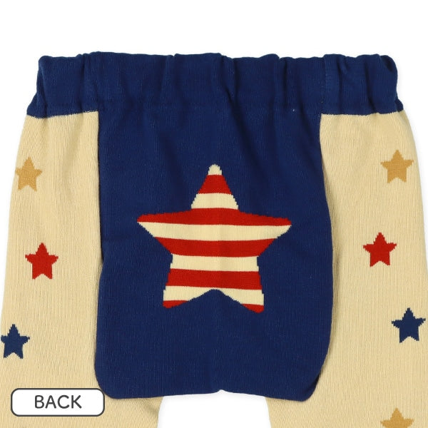 西松屋 ELFINDOLL 丸編み星くまサルエルレギンス 正規品