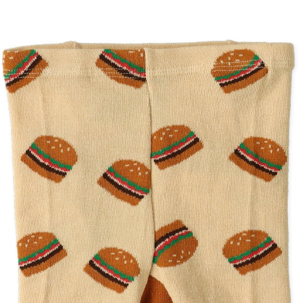 西松屋 総柄丸編みニットレギンス 正規品