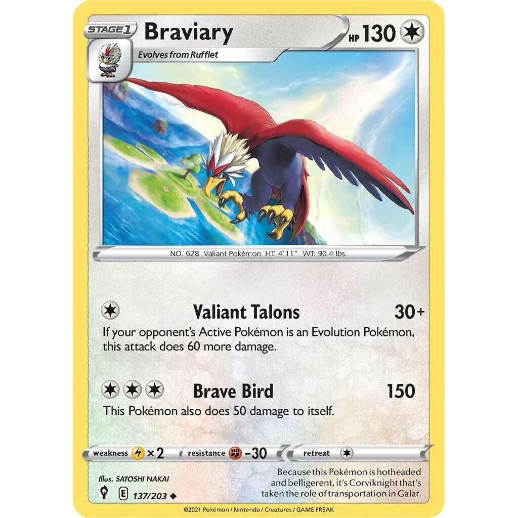Braviary (137/203) (SWSH07)