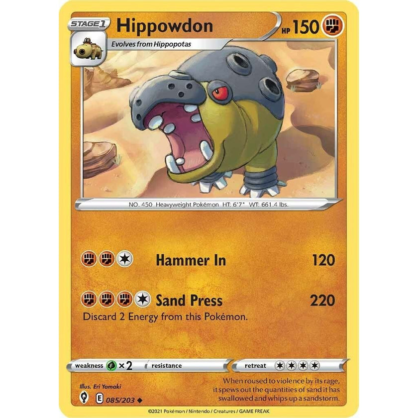 Hippowdon (085/203) (SWSH07)