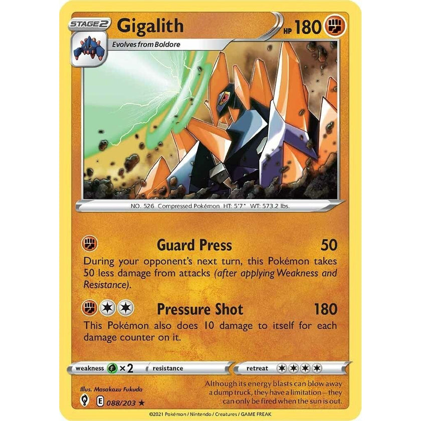 Gigalith (088/203) (SWSH07)