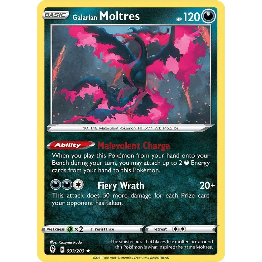 Galarian Moltres (093/203) (SWSH07)