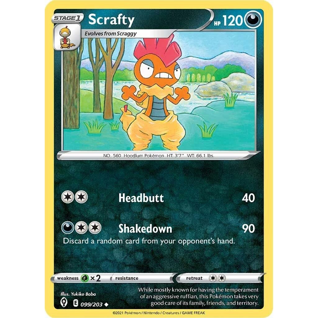 Scrafty (099/203) (SWSH07)