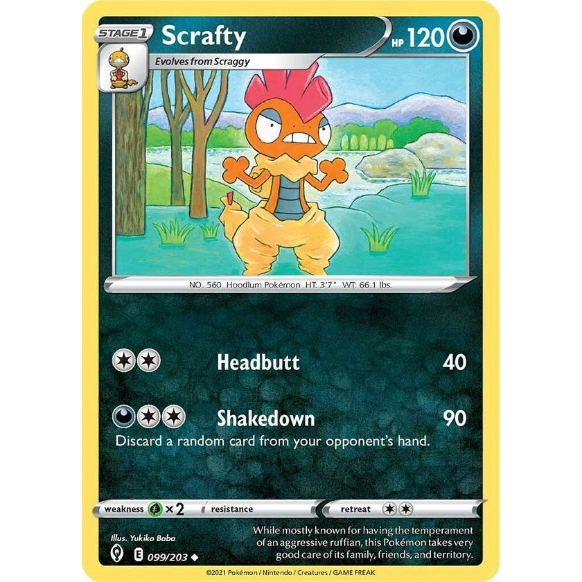 Scrafty (099/203) (SWSH07)