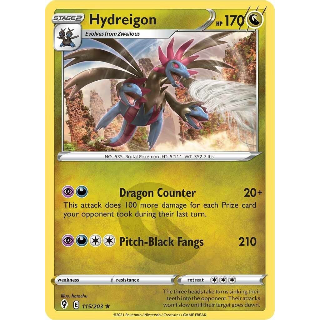 Hydreigon (115/203) (SWSH07)