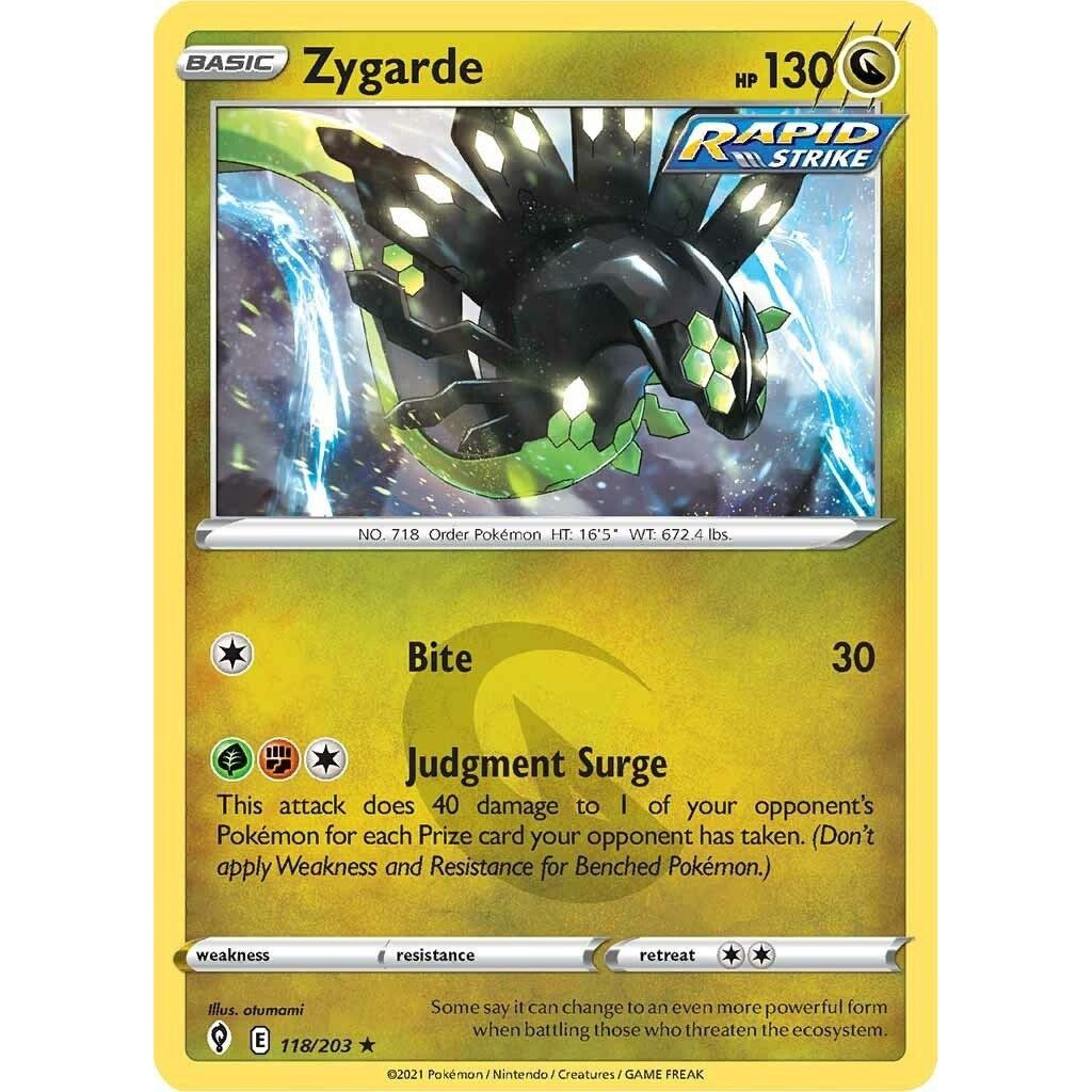 Zygarde (118/203) (SWSH07)