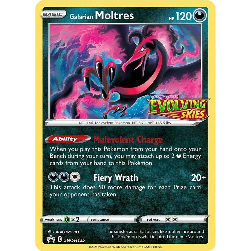 Galarian Moltres - SWSH125 (Prerelease) (SWSH125) (SWSD)
