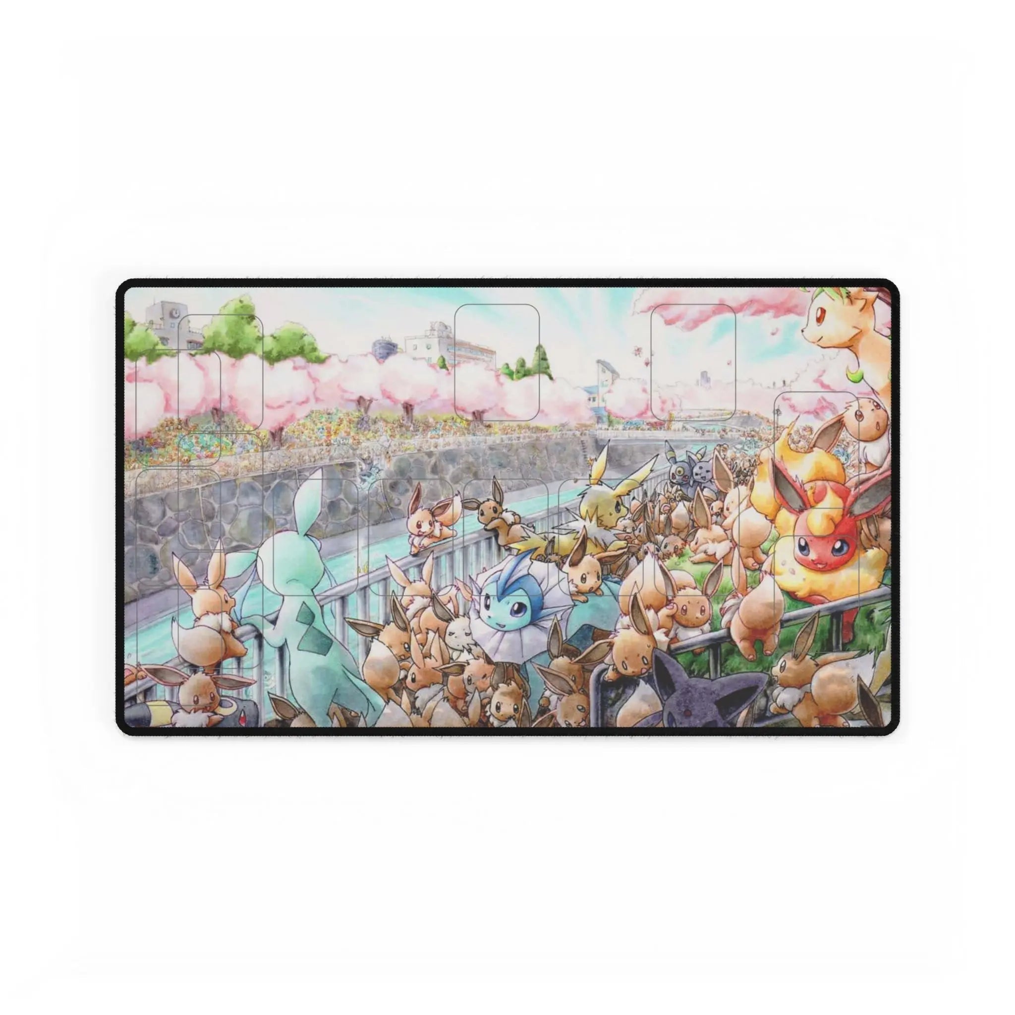 Eevee Swarm Playmat: Perfect for Pokemon Battles
