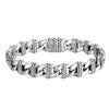 Sterling Silver Pig Nose Bracelet Thick Type Personality