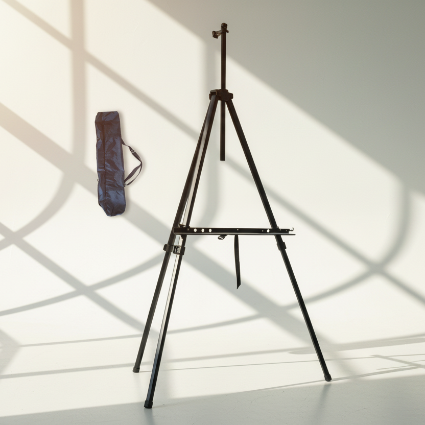 Portable Steel Field Tripod Easel + Travelling Bag