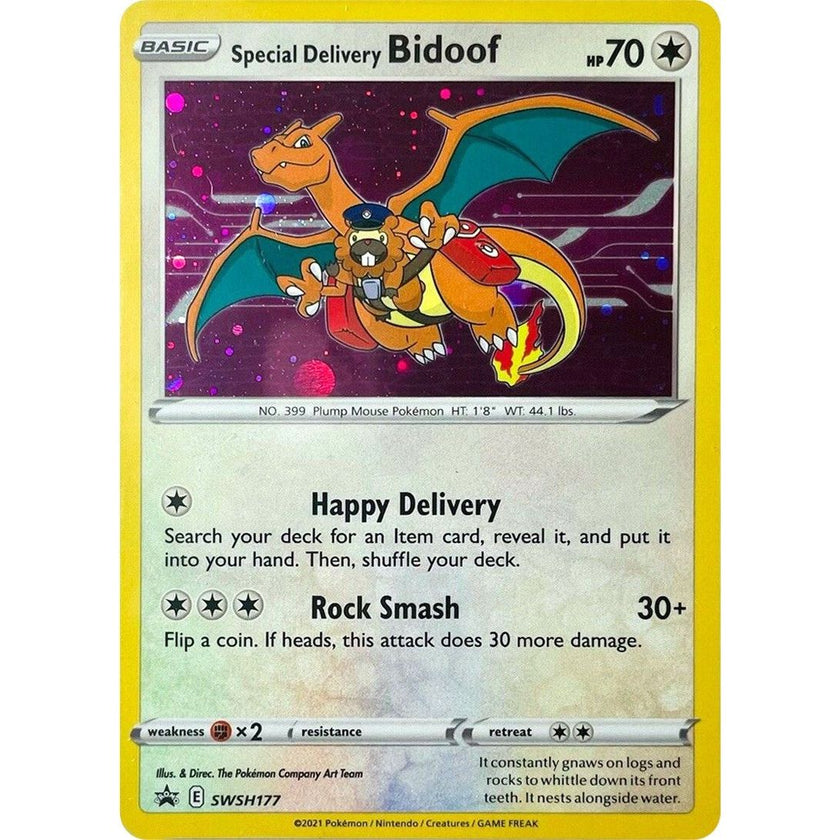 Special Delivery Bidoof (SWSH177) (SWSD)