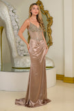 Adjustable Spaghetti Straps Glitter Underlayer Corset