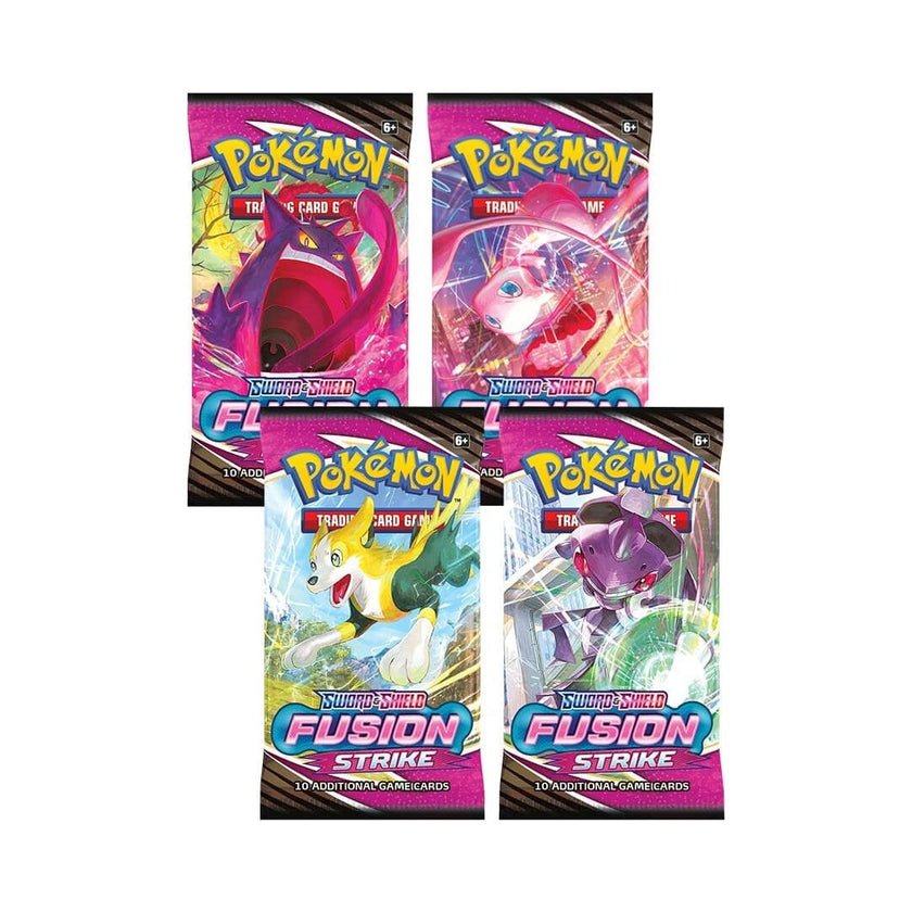 Fusion Strike Booster Pack Art Bundle [Set of 4]